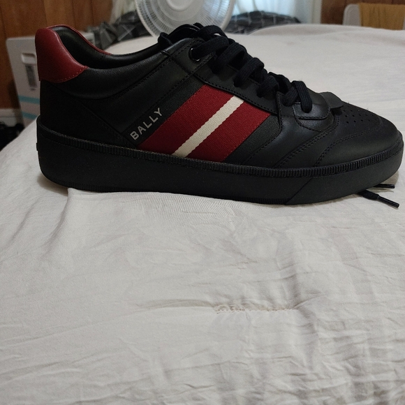 Bally Rebby men's 10 1/2 sneakers - black - Picture 4 of 4